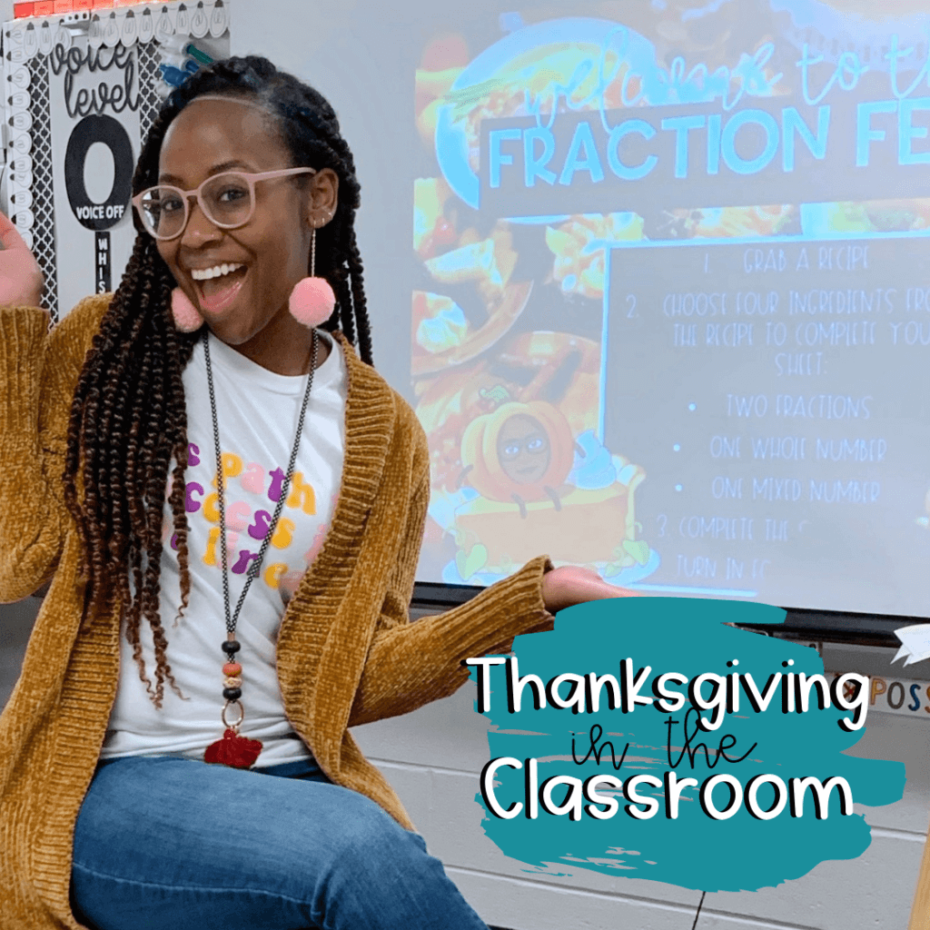 Thanksgiving in the Classroom