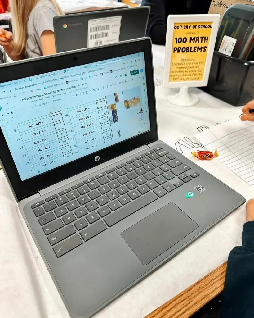 Students Reveal a Fun Image as They Solve