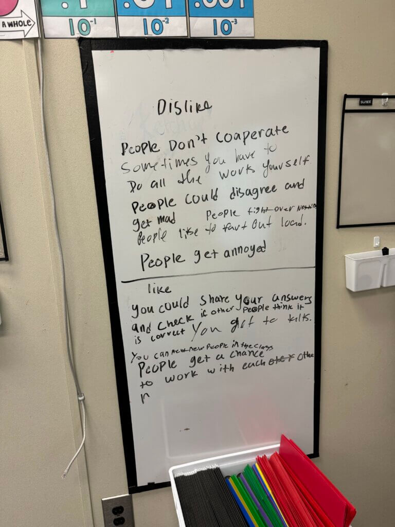 Creating class norms with students